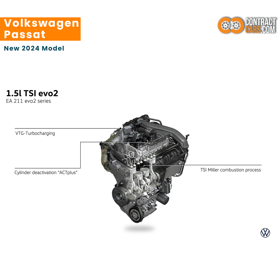 New 2024 Volkswagen Passat 1.5TSi Petrol Engine